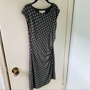 Gray Patterned Dress